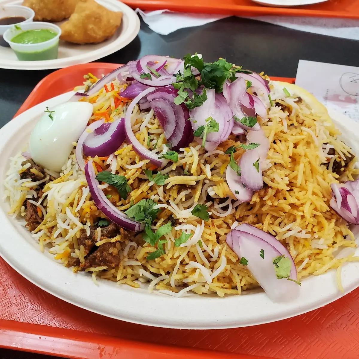 Egg Chicken Biryani