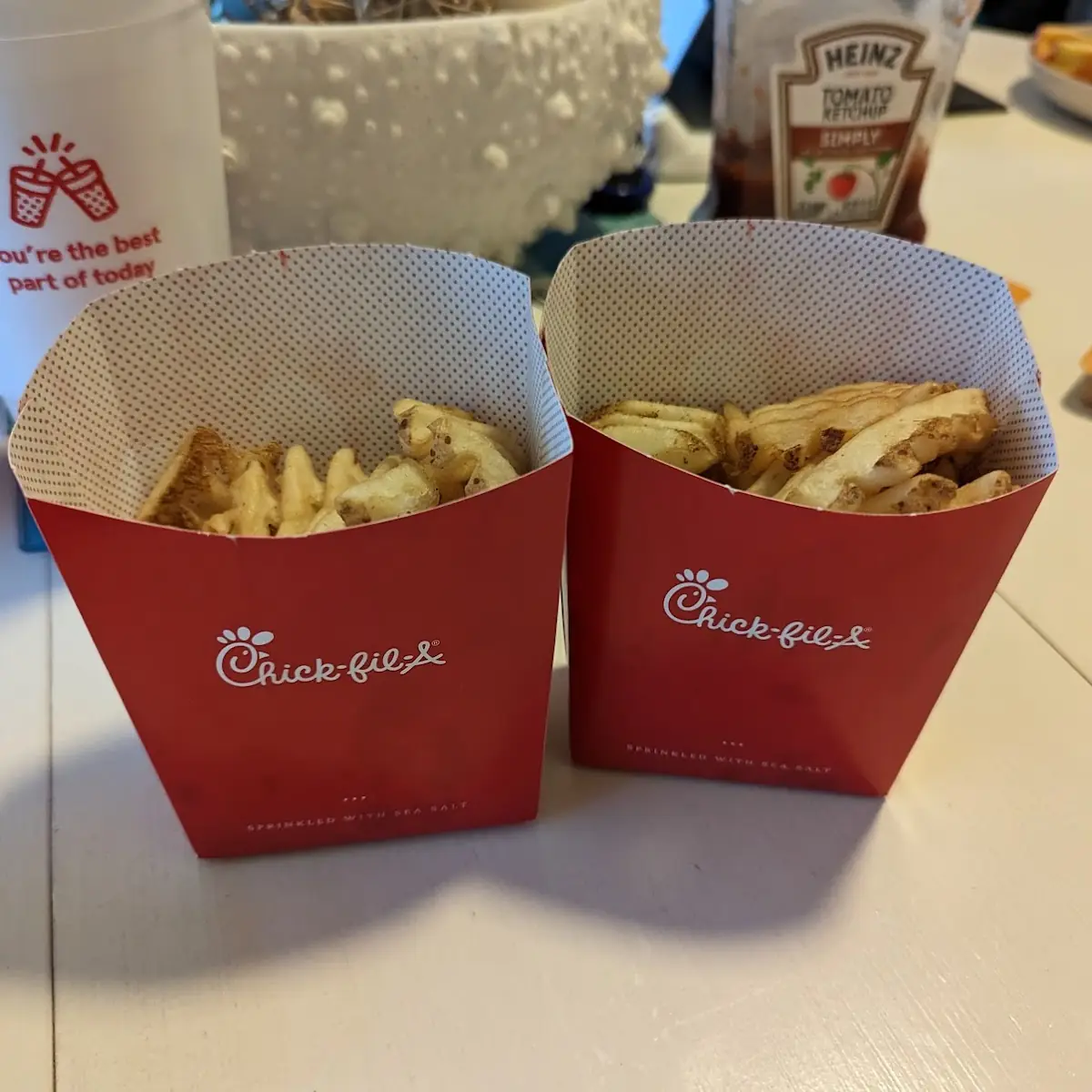 Chick-Fil-A Sauce Flavored Waffle Potato Chips