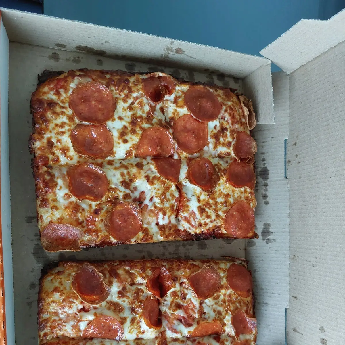 Deep Dish Pepperoni Pizza