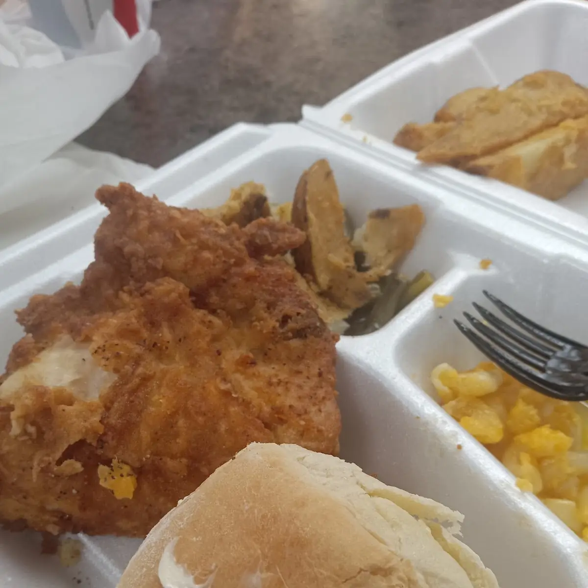 Fried Chicken and Potato Boats