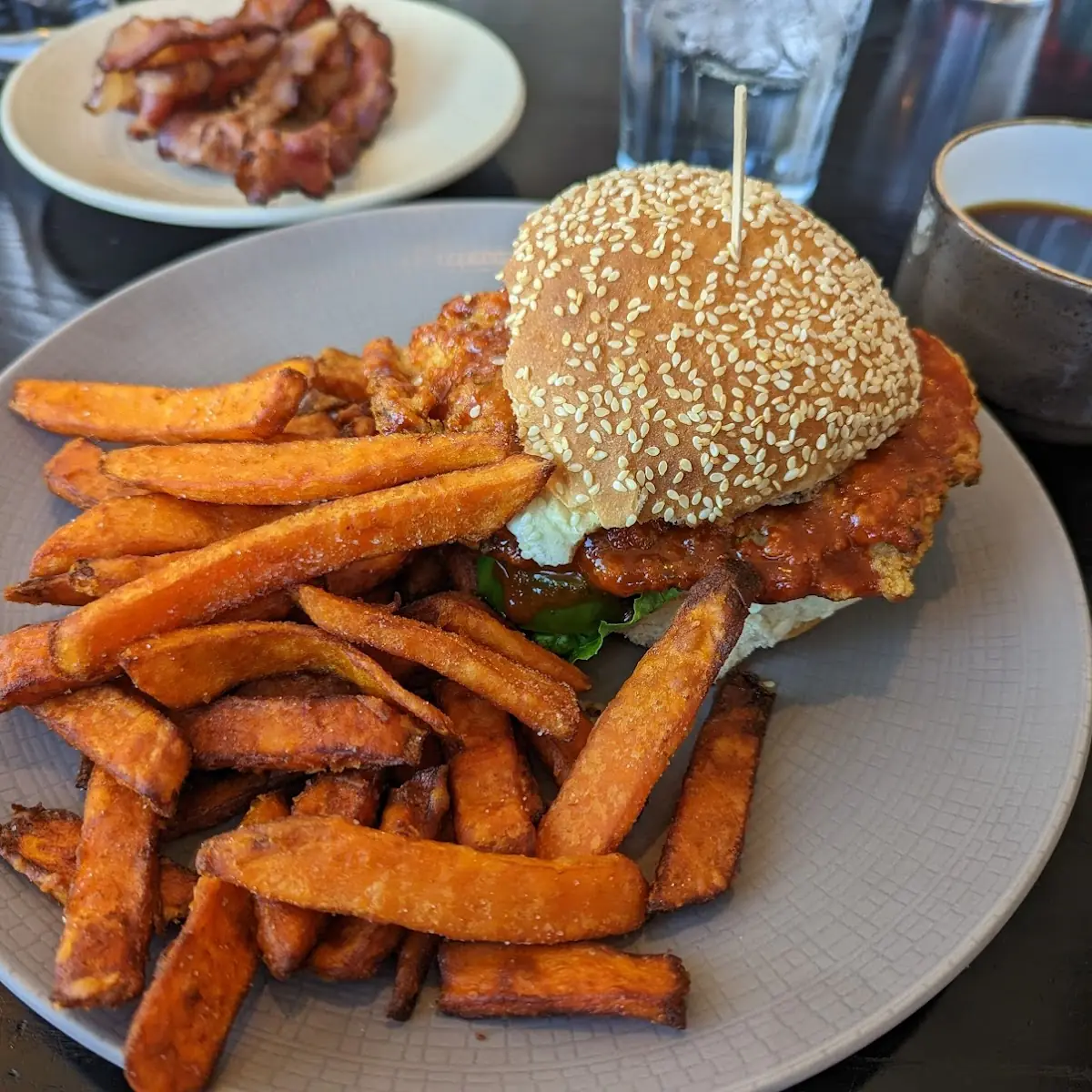 Korean Fried Chicken Sandwich