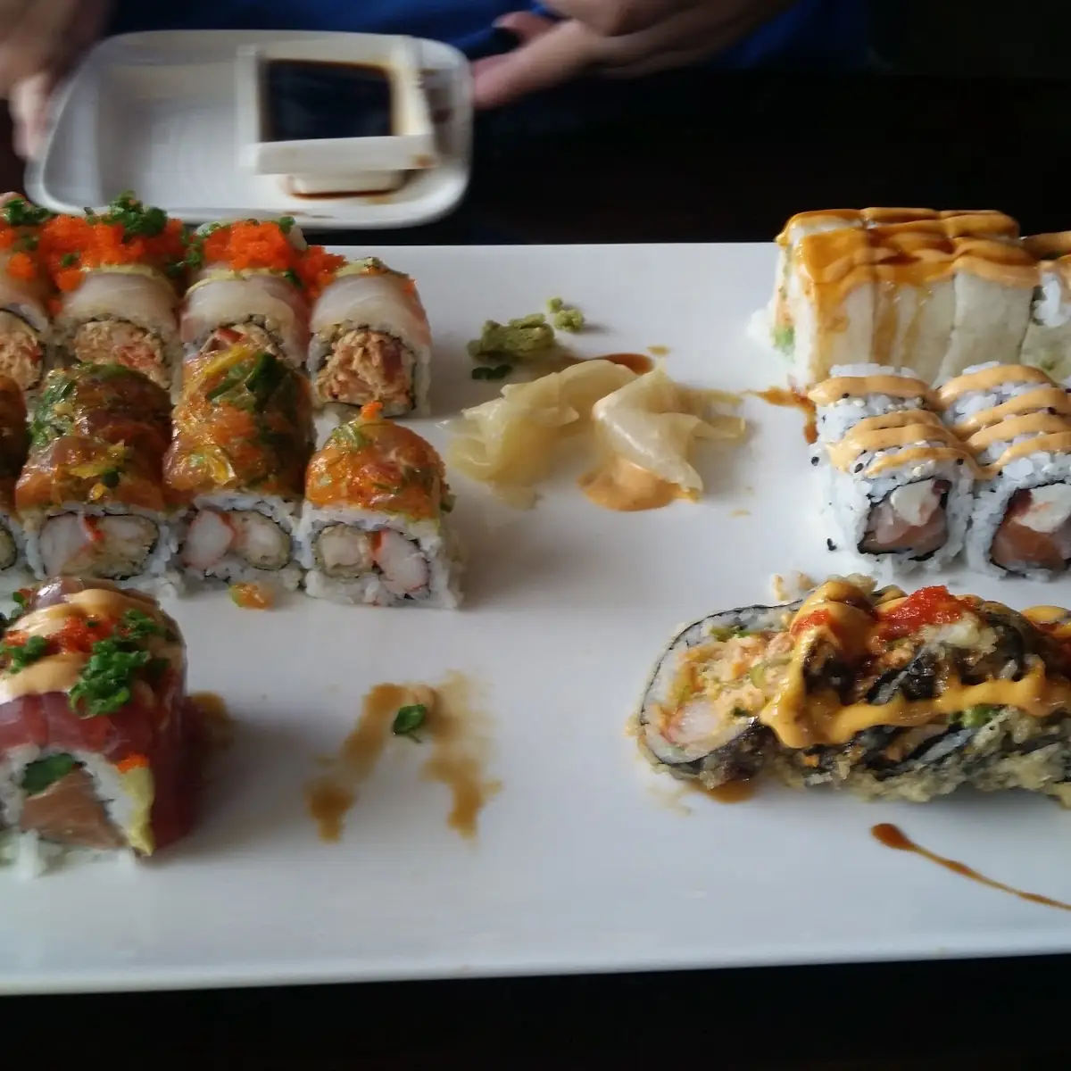 All You Can Eat Sushi Rolls