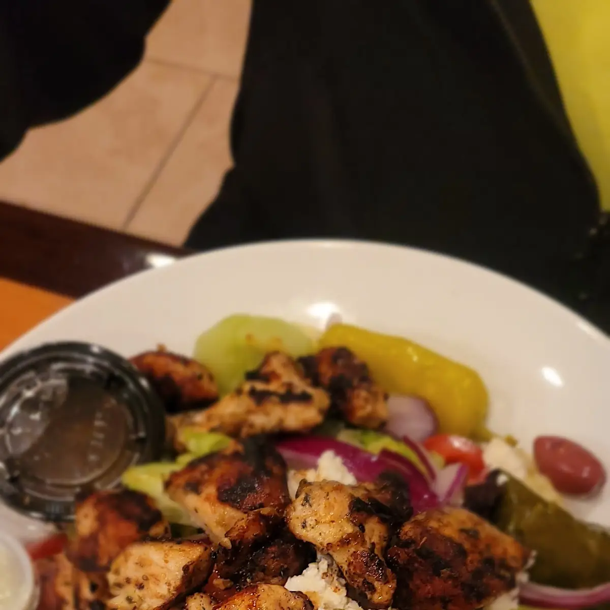 Greek Salad with Chicken