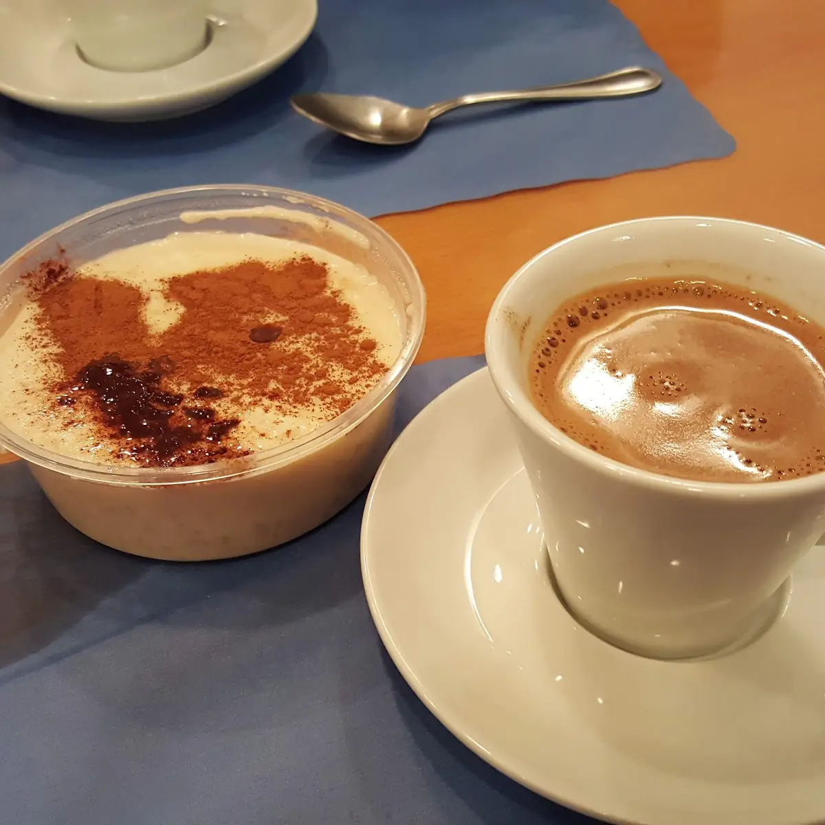 Rice Pudding and Greek Coffee