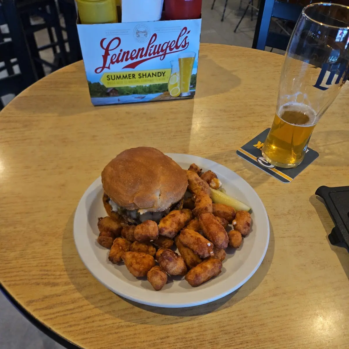 Bacon Cheeseburger and Cheese Curds