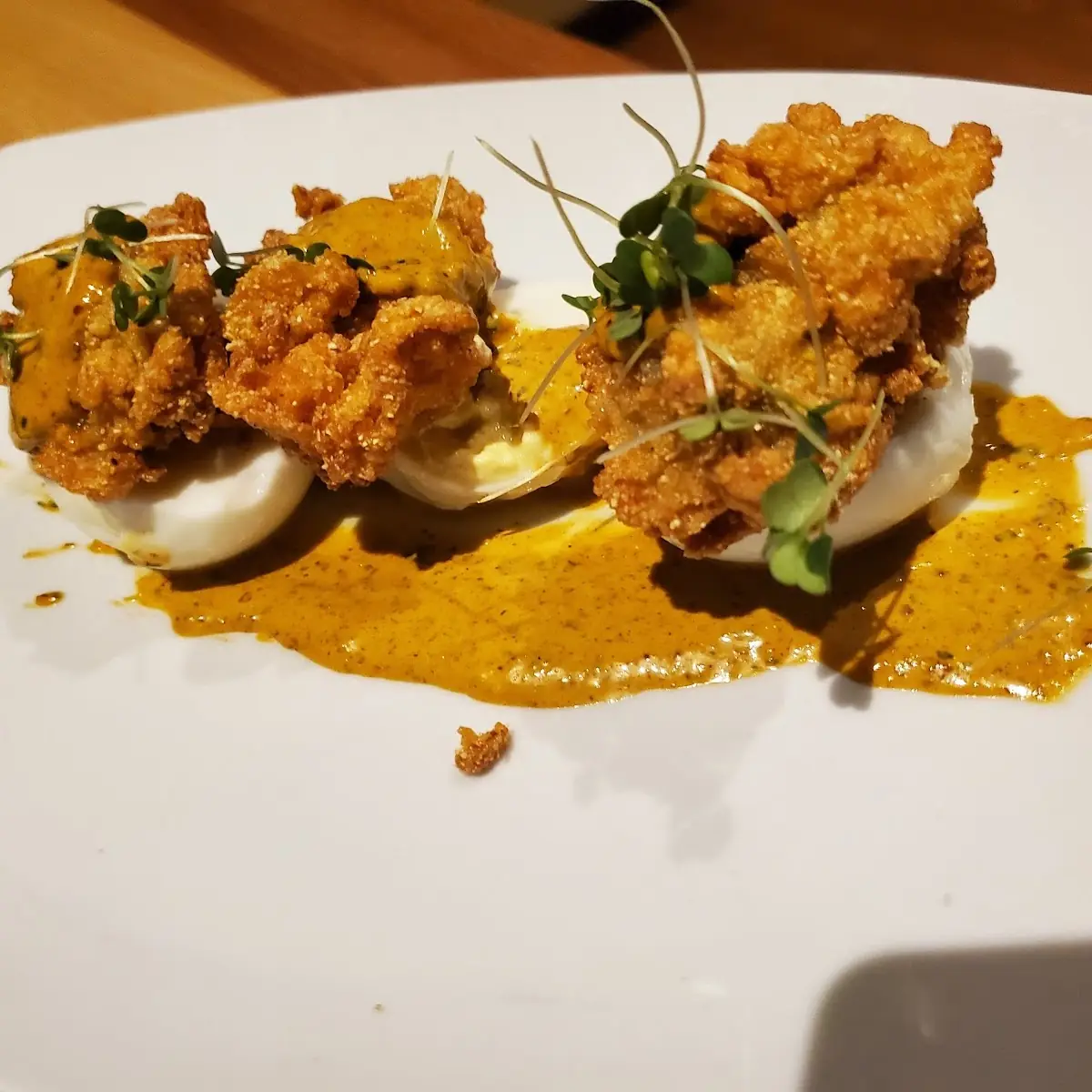 Jumbo Lump Crab and Corn Fritter