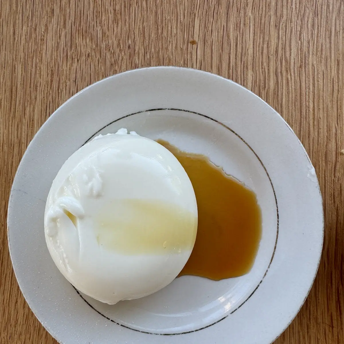 Panna Cotta w Pine Bud Syrup