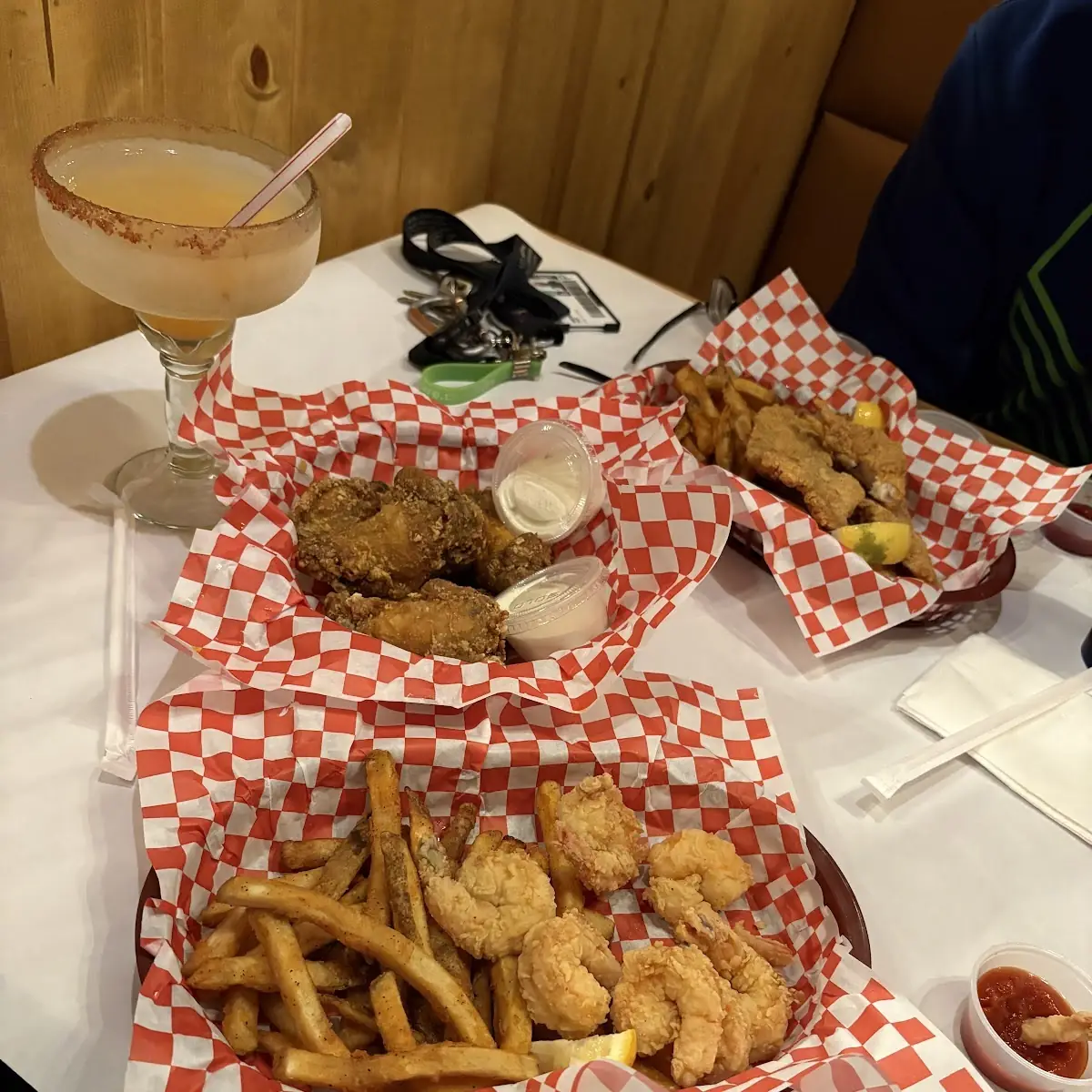 Fried Shrimp Basket 8