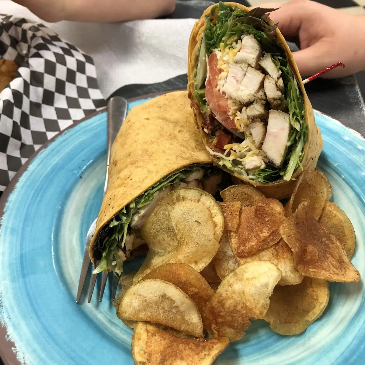 Chicken Bacon and Ranch Wrap