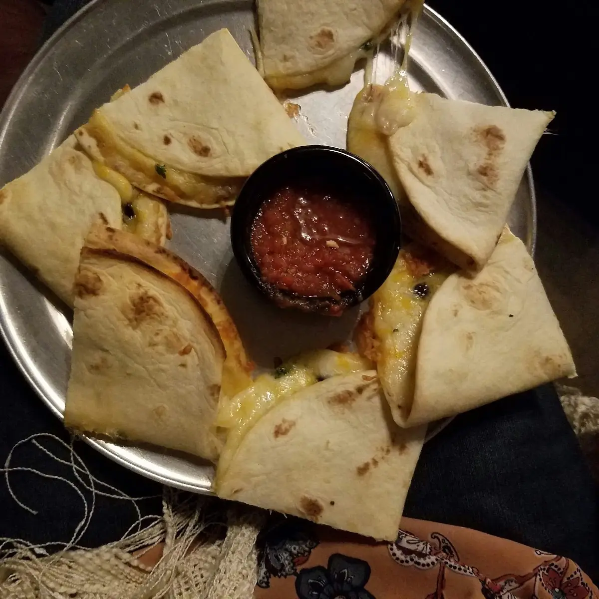 Black Bean Quesadilla
