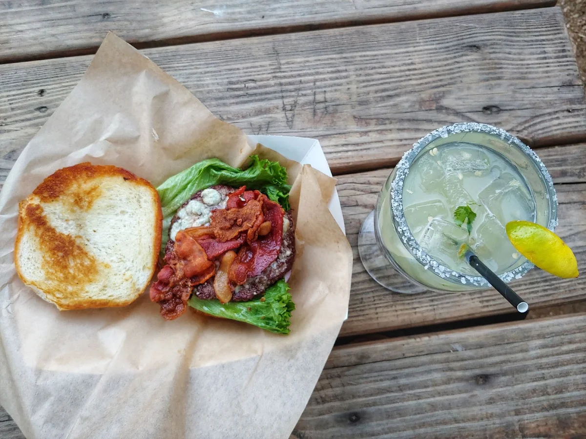 Blue Cheese Bacon Burger