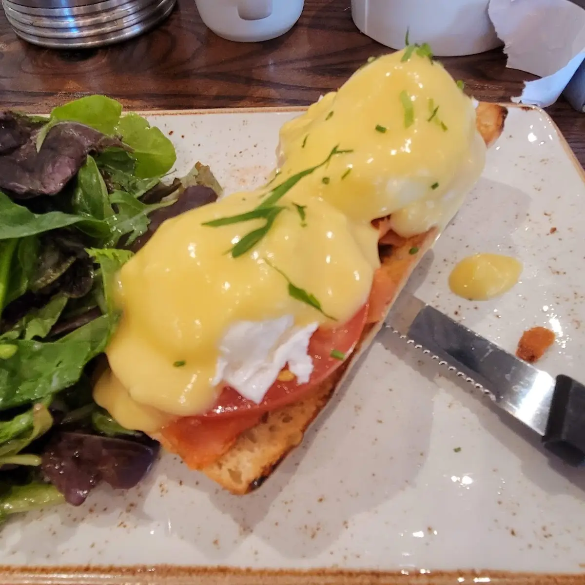 Eggs Benedict with Smoked Salmon