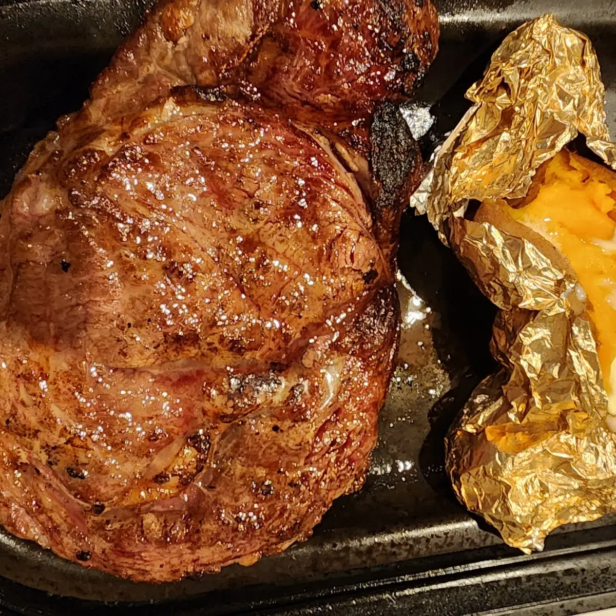 Steak and Sweet Potato