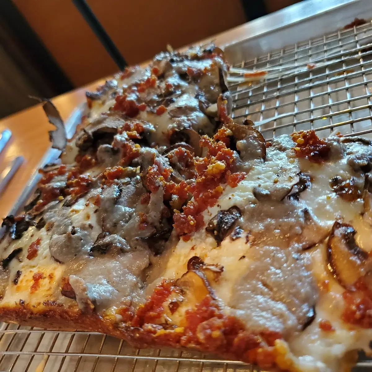Mushroom Pizza