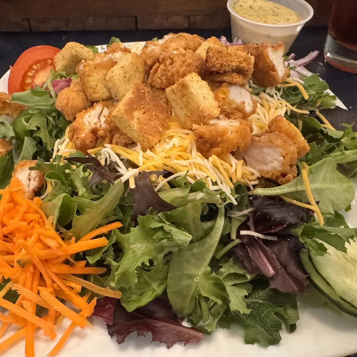 Crispy Chicken Salad