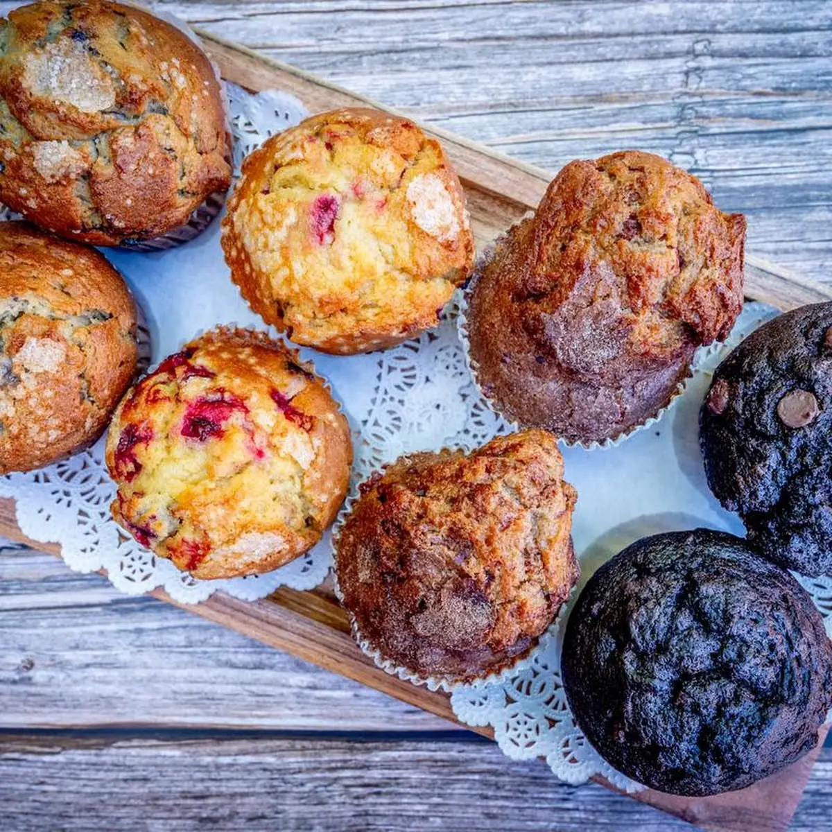 Cranberry Orange Nut Muffin