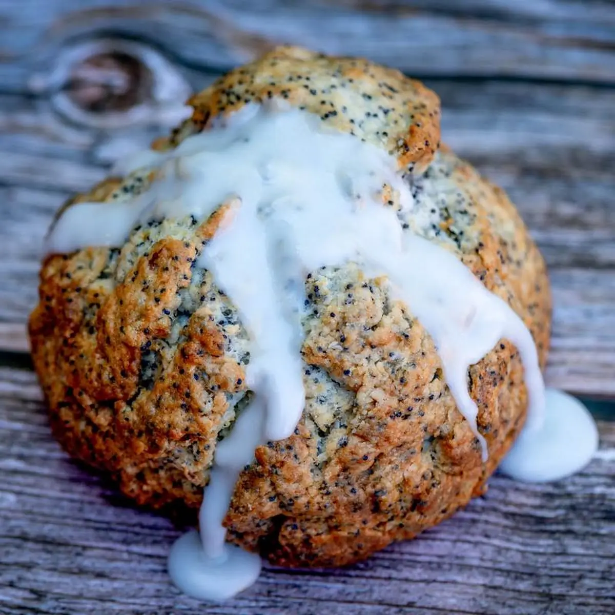 Lemon Poppy Scone