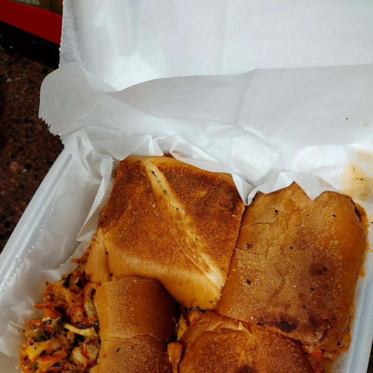 Crawfish & Shrimp Bread