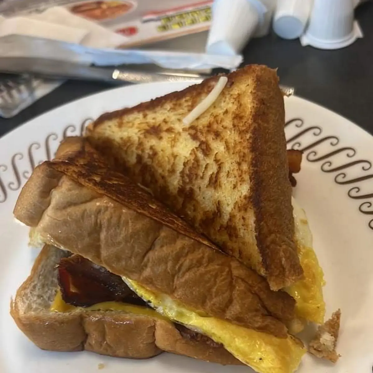 Bacon Egg and Cheese Melt