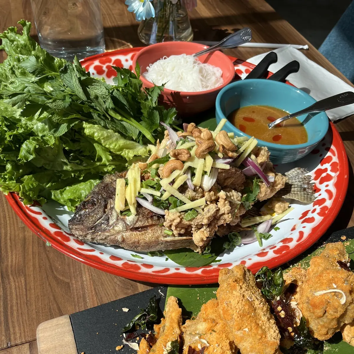 Soft Shell Crab Salad