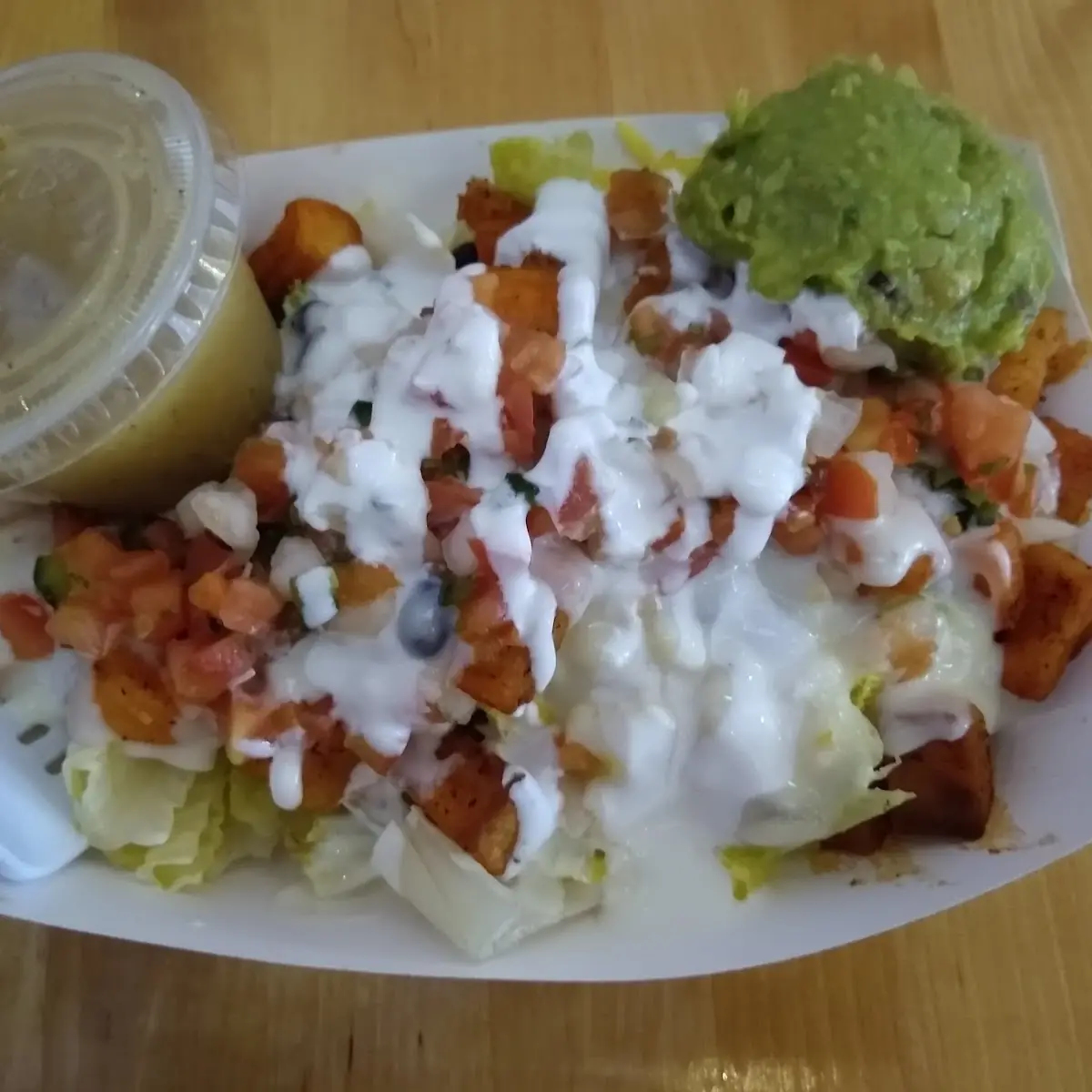 Vegetarian Burrito Salad