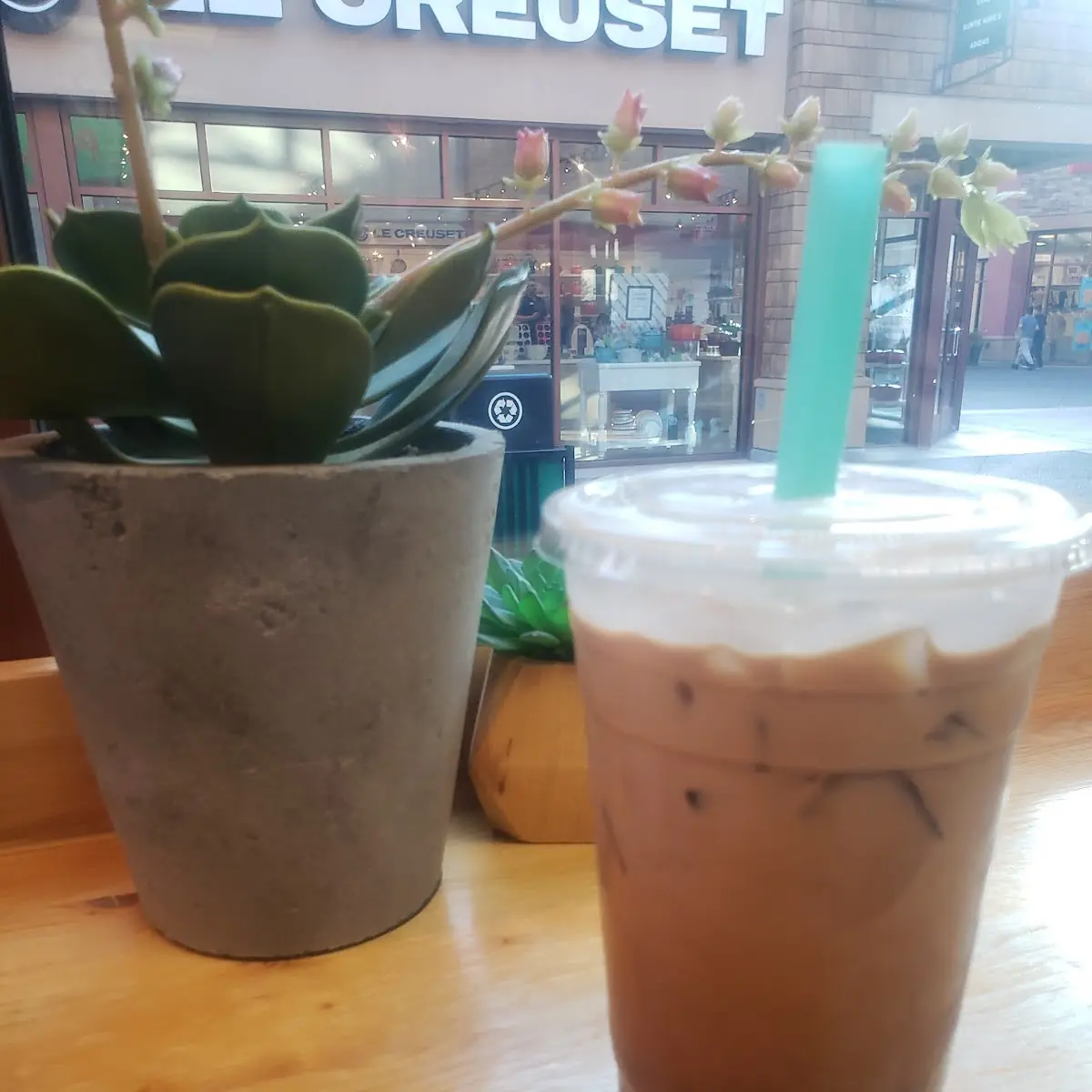Thai Iced Coffee with Bobba