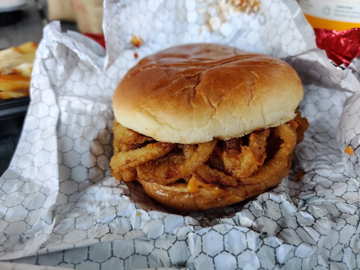 BBQ Bacon Chicken Burger, Wendy's