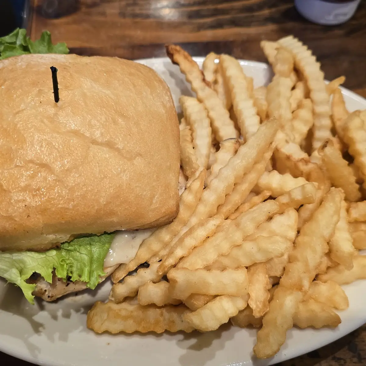 Malibu Chicken Burger