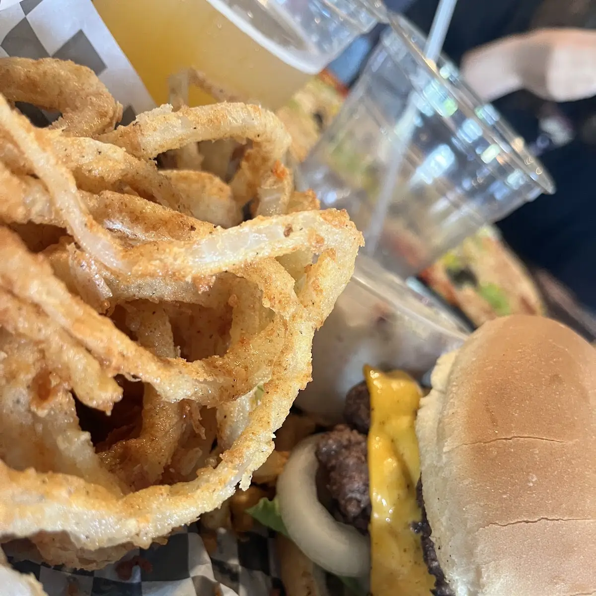 Burger with American Cheese