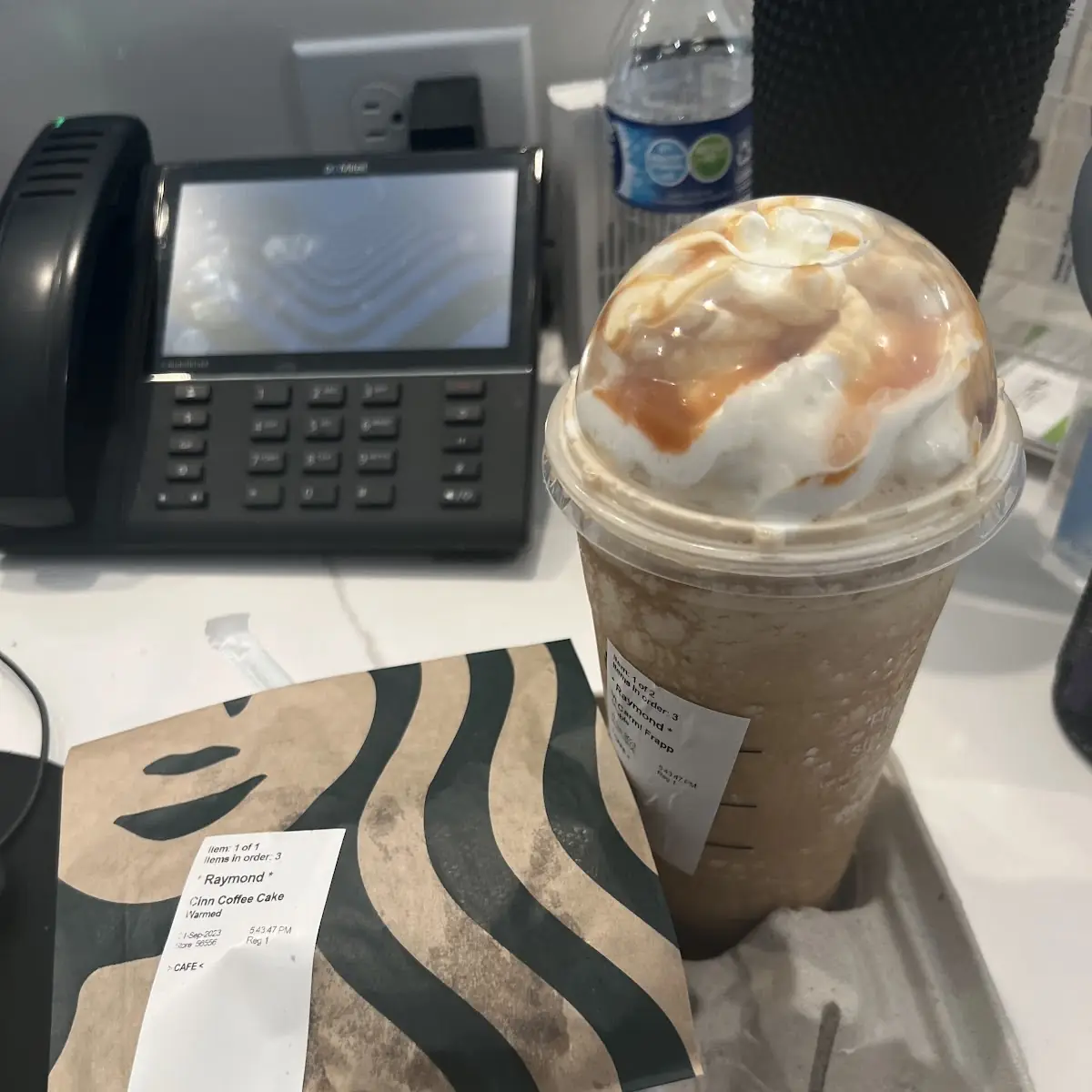 Carmel Frappuccino Add Shot