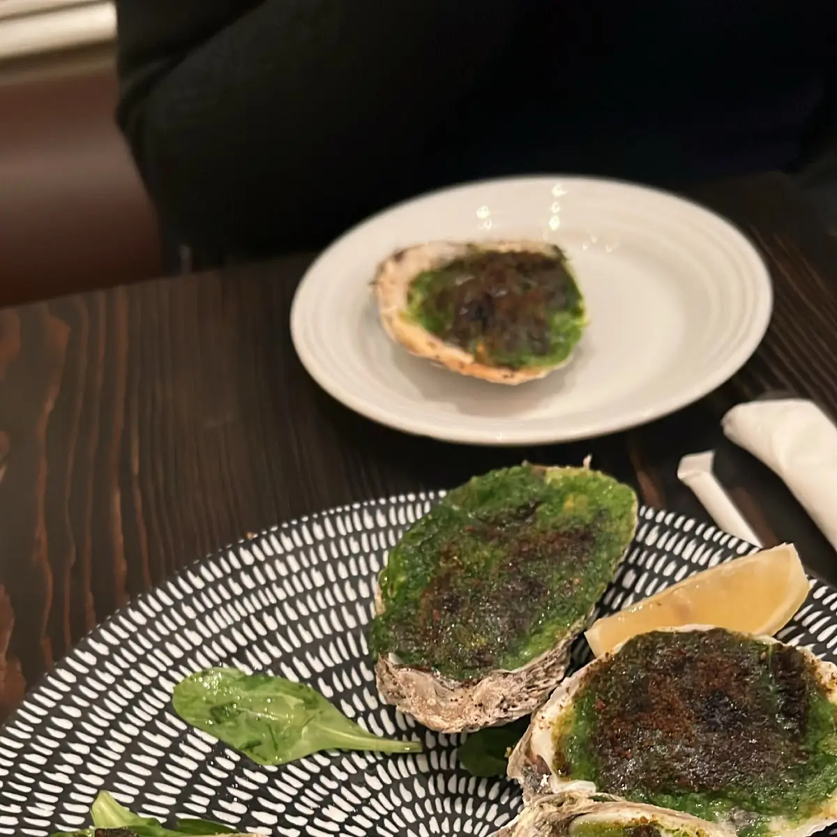 Oysters Rockefeller