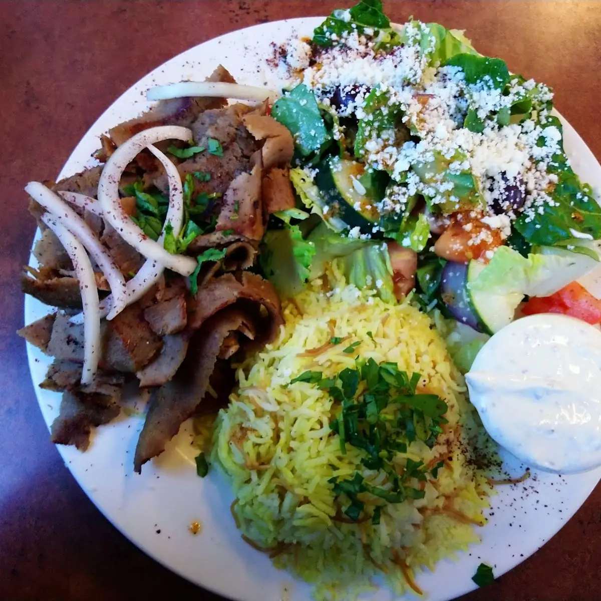 Chicken Gyro Platter