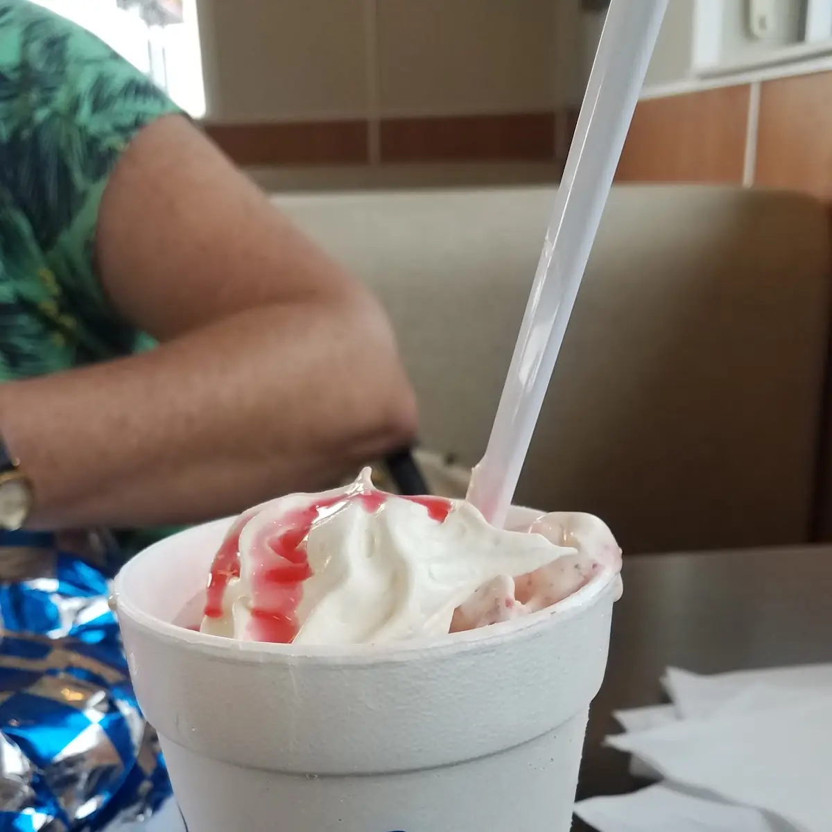 Strawberry Cheesecake Arctic Swirl