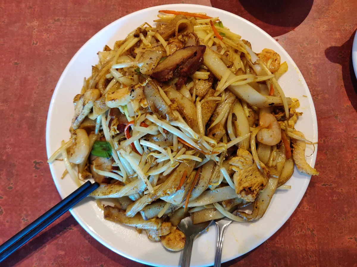 Beef Bean Sprouts Rice Noodle