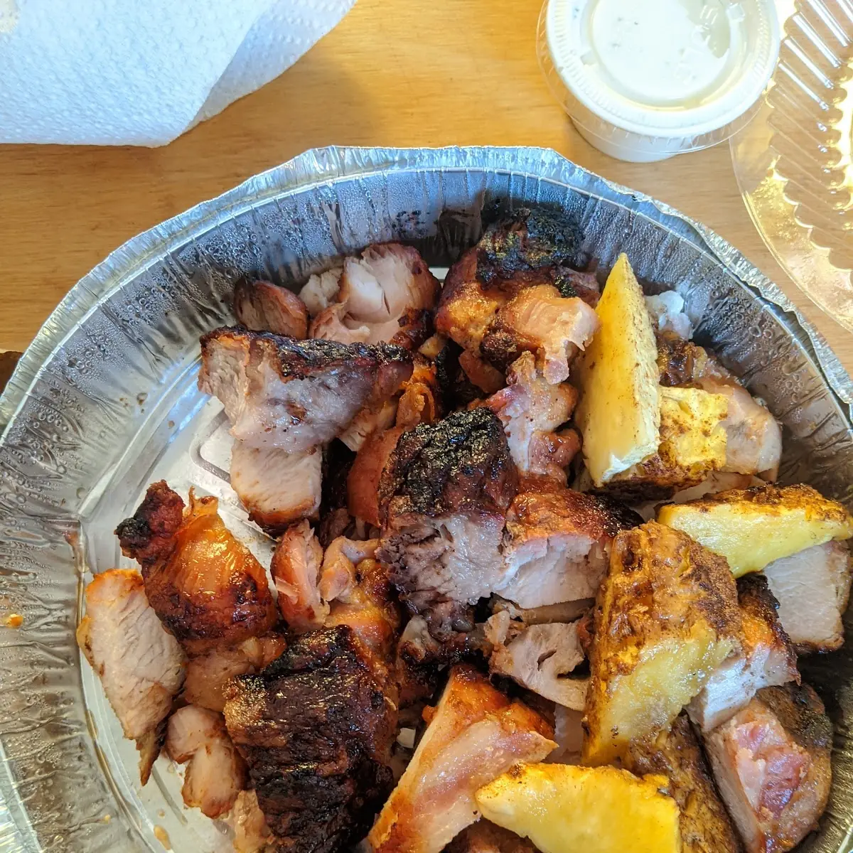 Chicken Bacon Wrap Pork and Pineapple