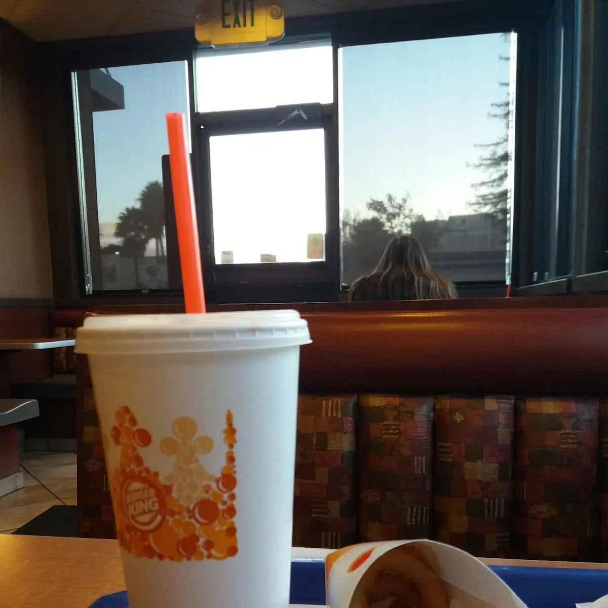 Onion Rings and Raspberry Iced Tea