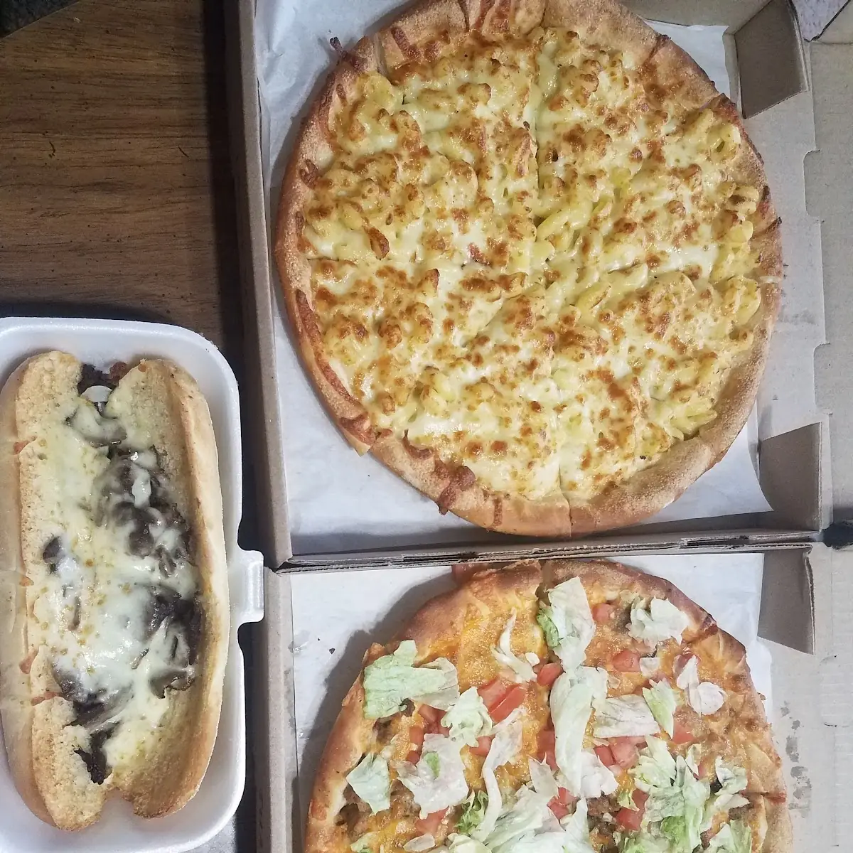 Mac&Cheese Pizza