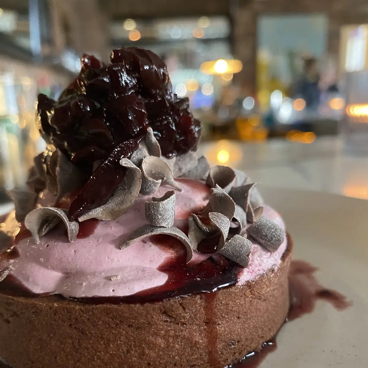 Dark Chocolate Tart