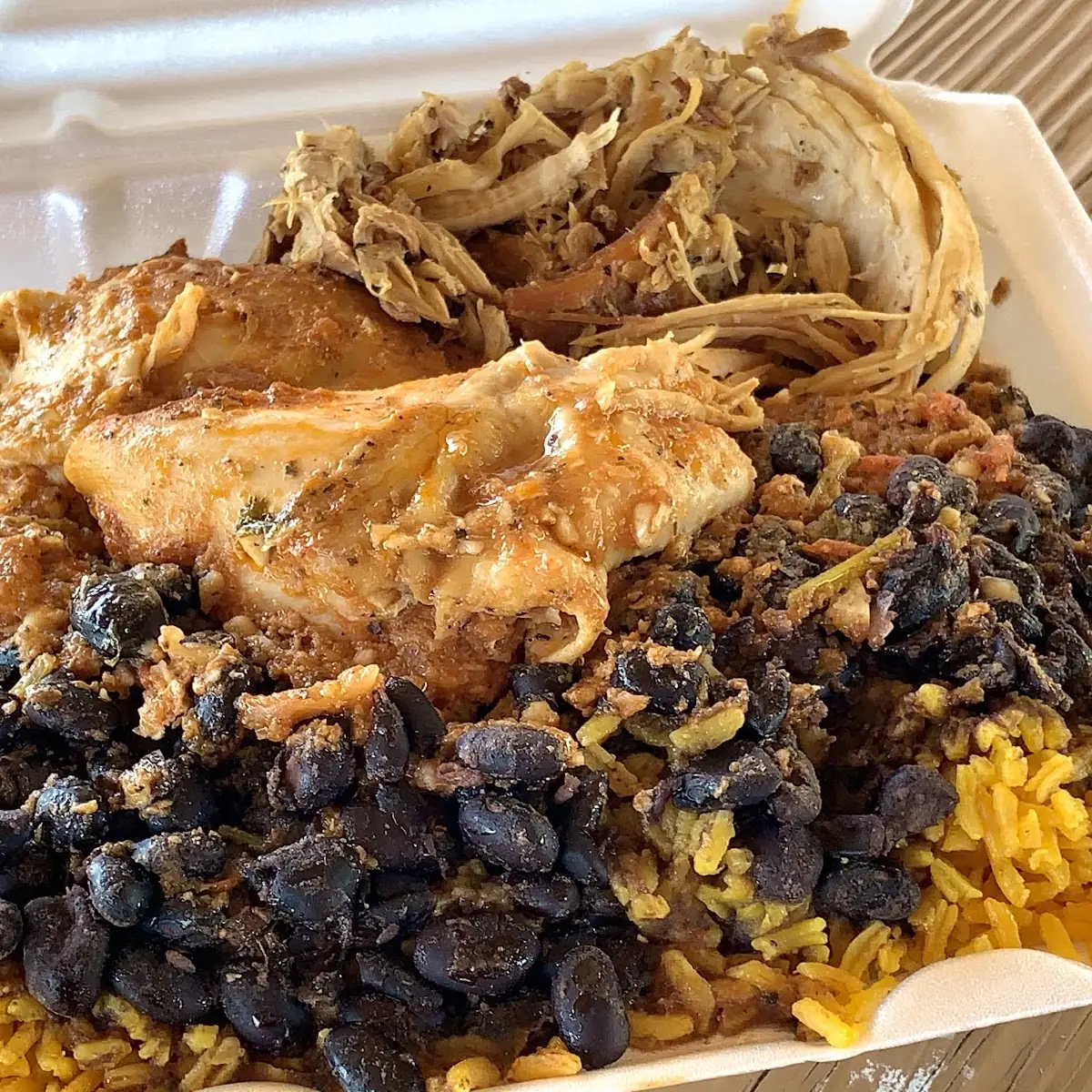 Pulled Pork with Yellow Rice