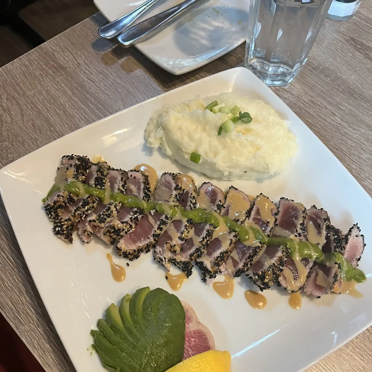Ahi Tuna Entree