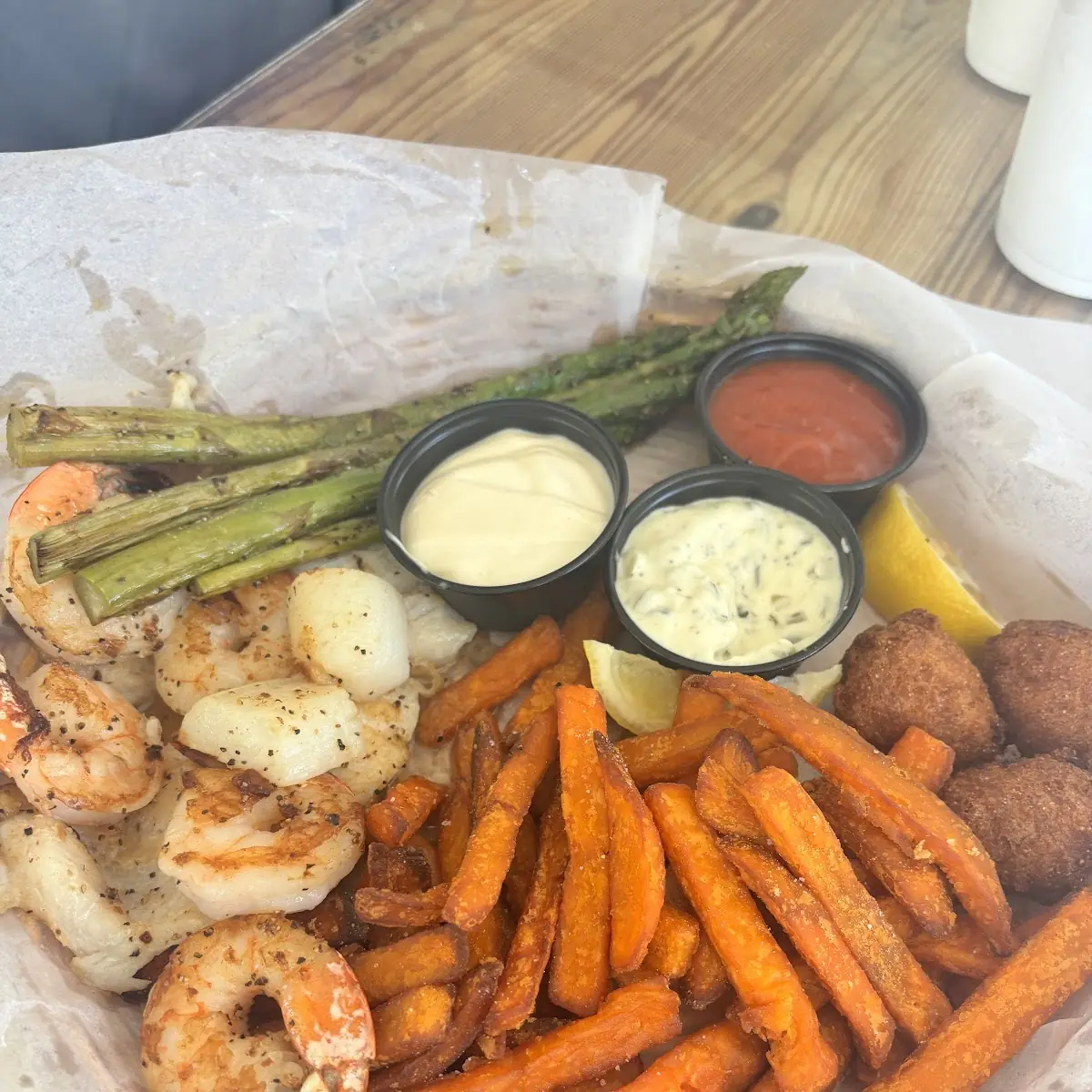 Grilled Seafood Combo