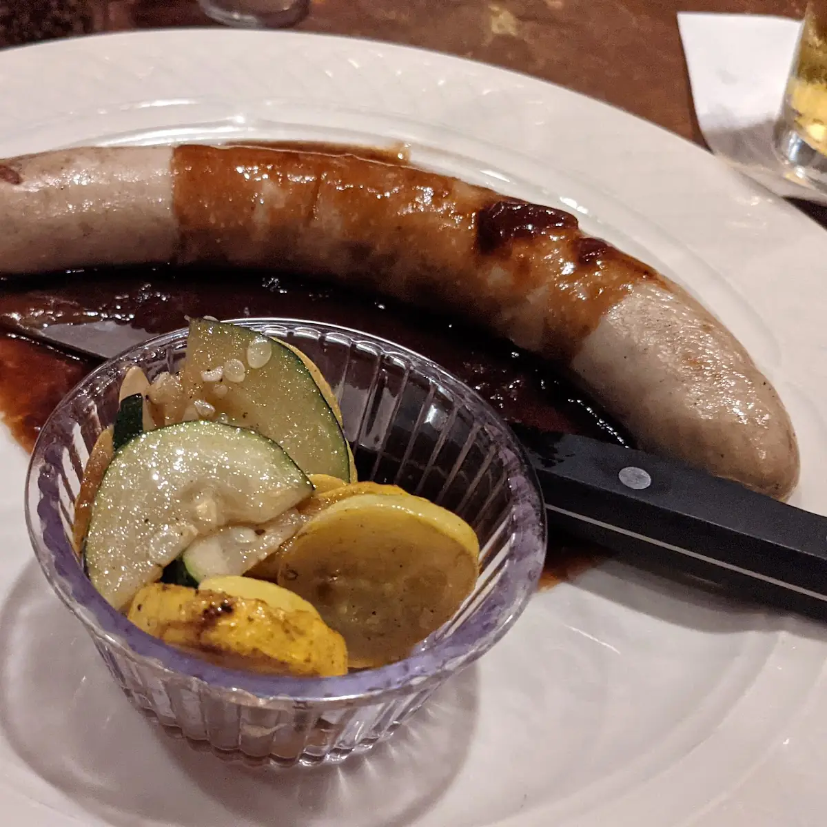 Bratwurst Dinner