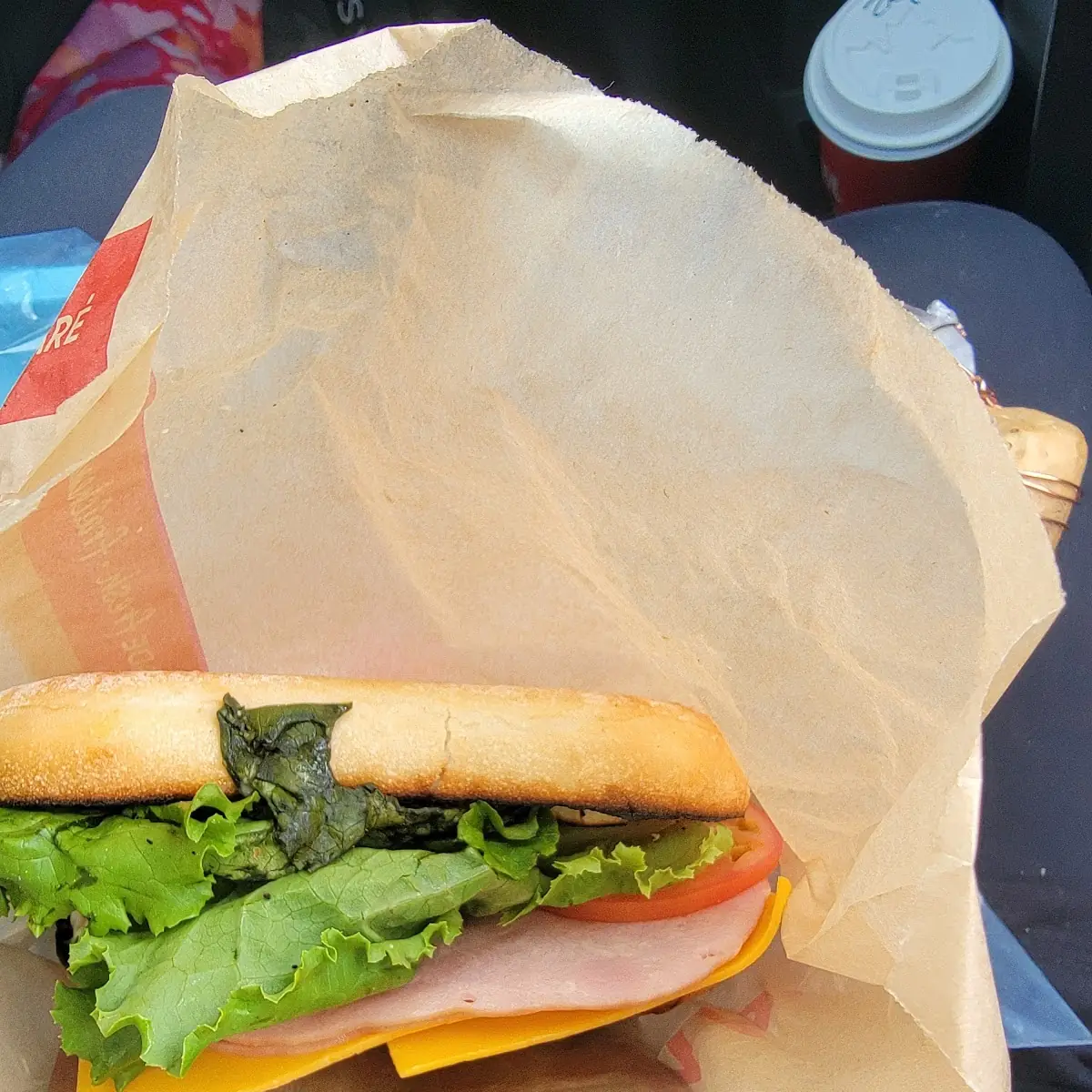 Ham and Cheese Sandwich