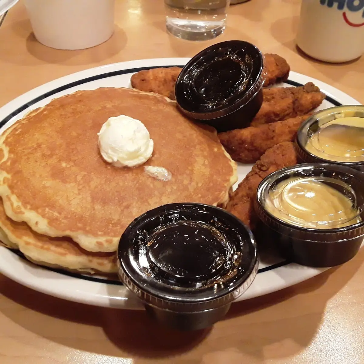 Pancake Chicken Strip Special