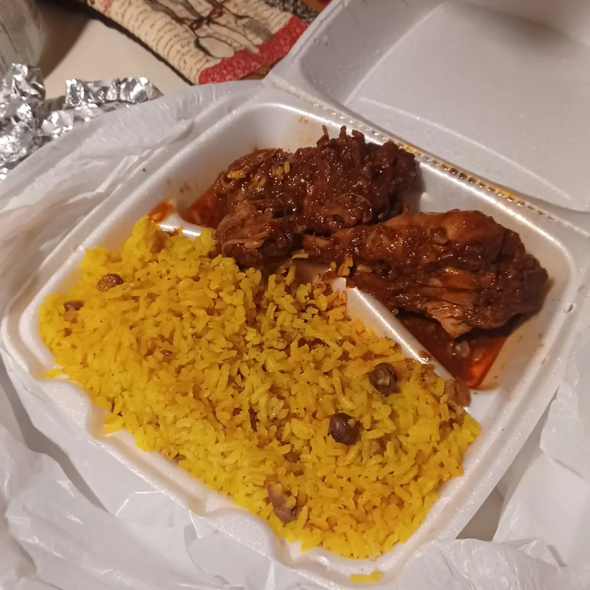 Yellow Rice and Chicken