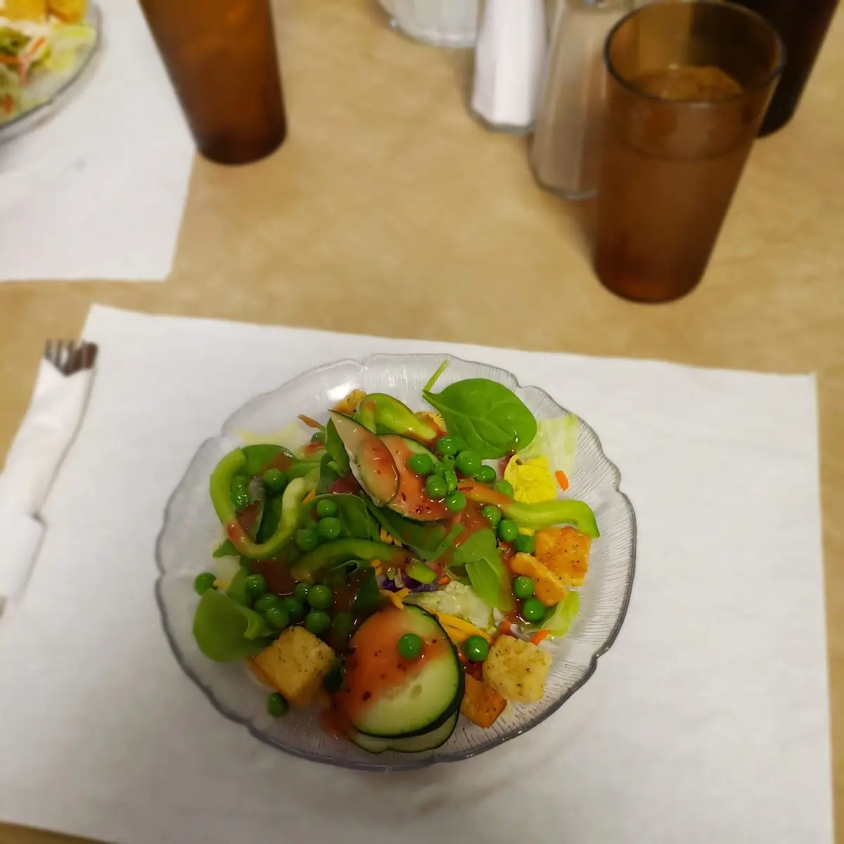 Salad Bar Alone