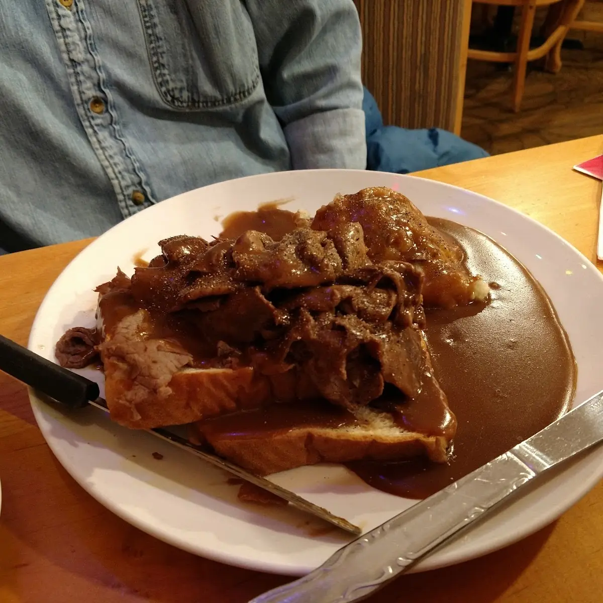 Hot Beef Sandwich