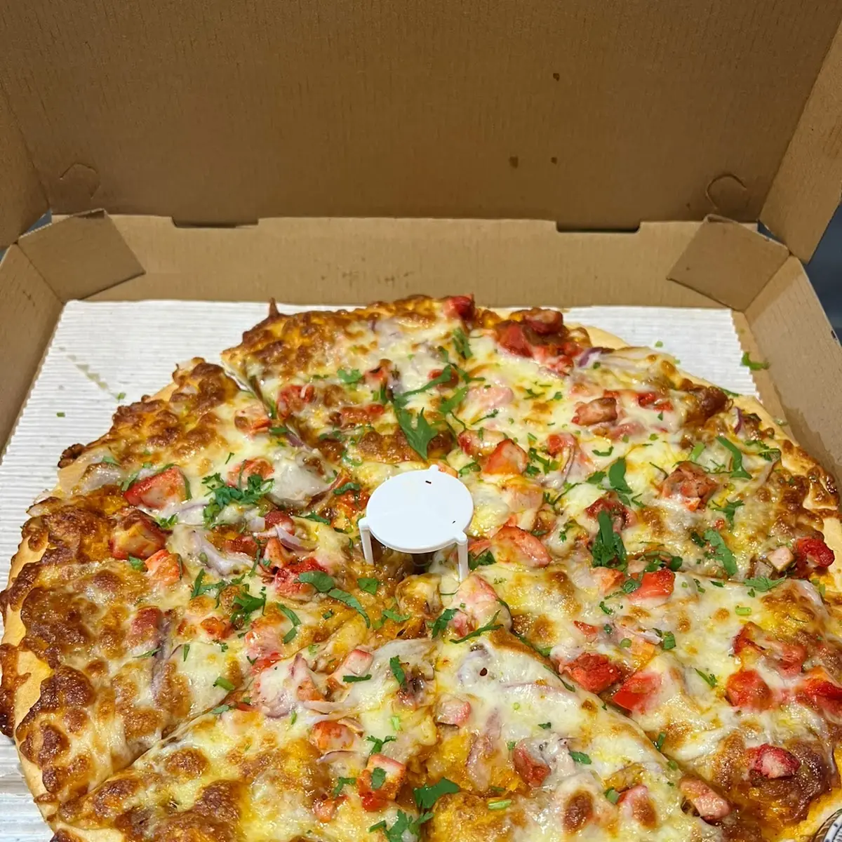Chicken Curry Pizza