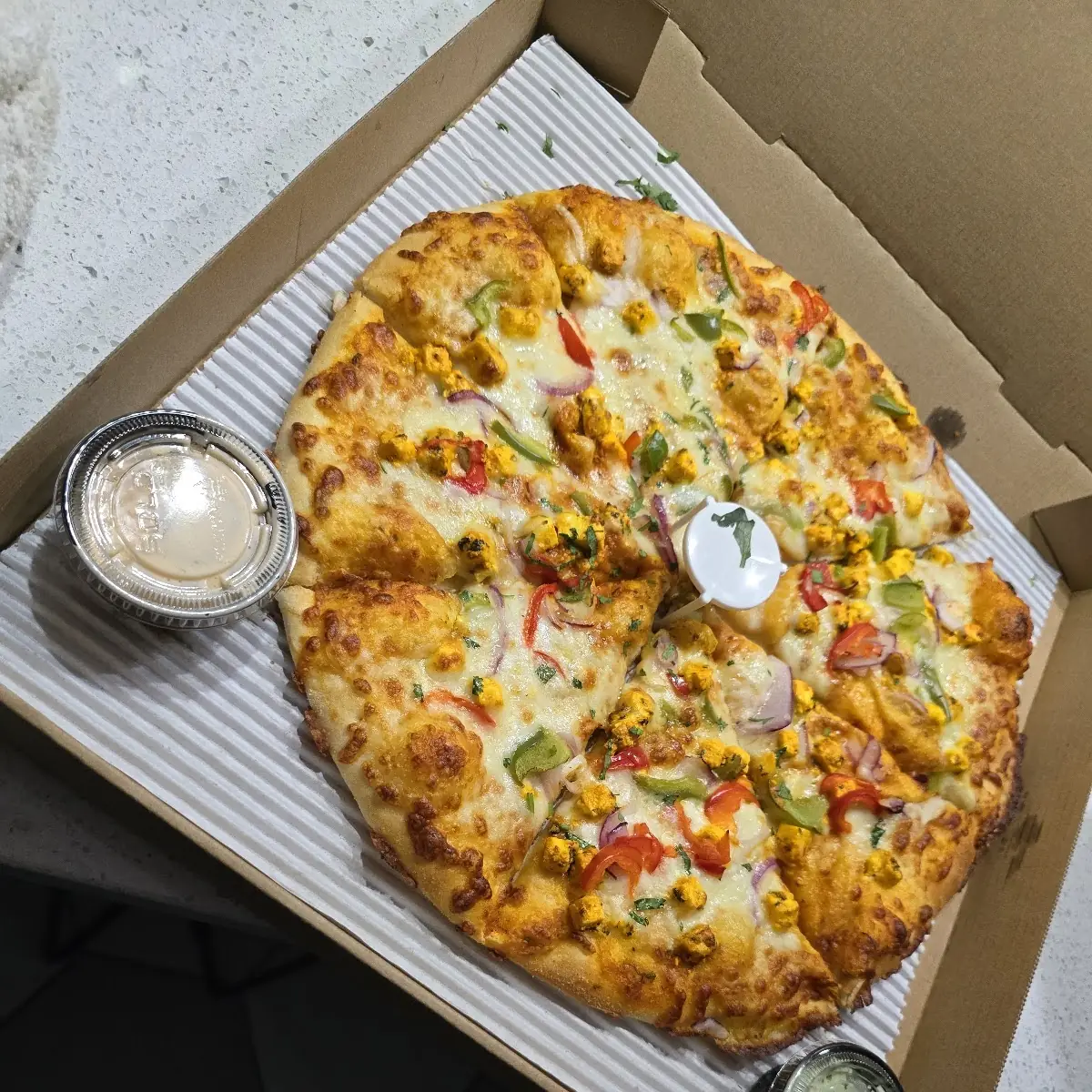 Paneer Tikka Pizza