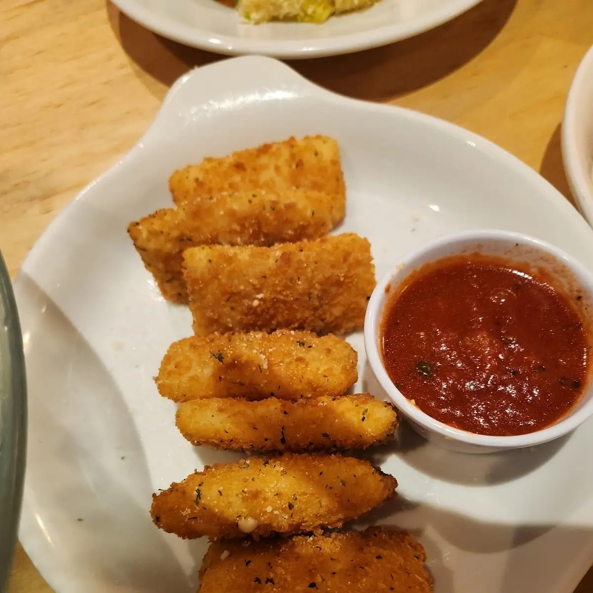 Fried Mozzarella Cheese Sticks Appetizers